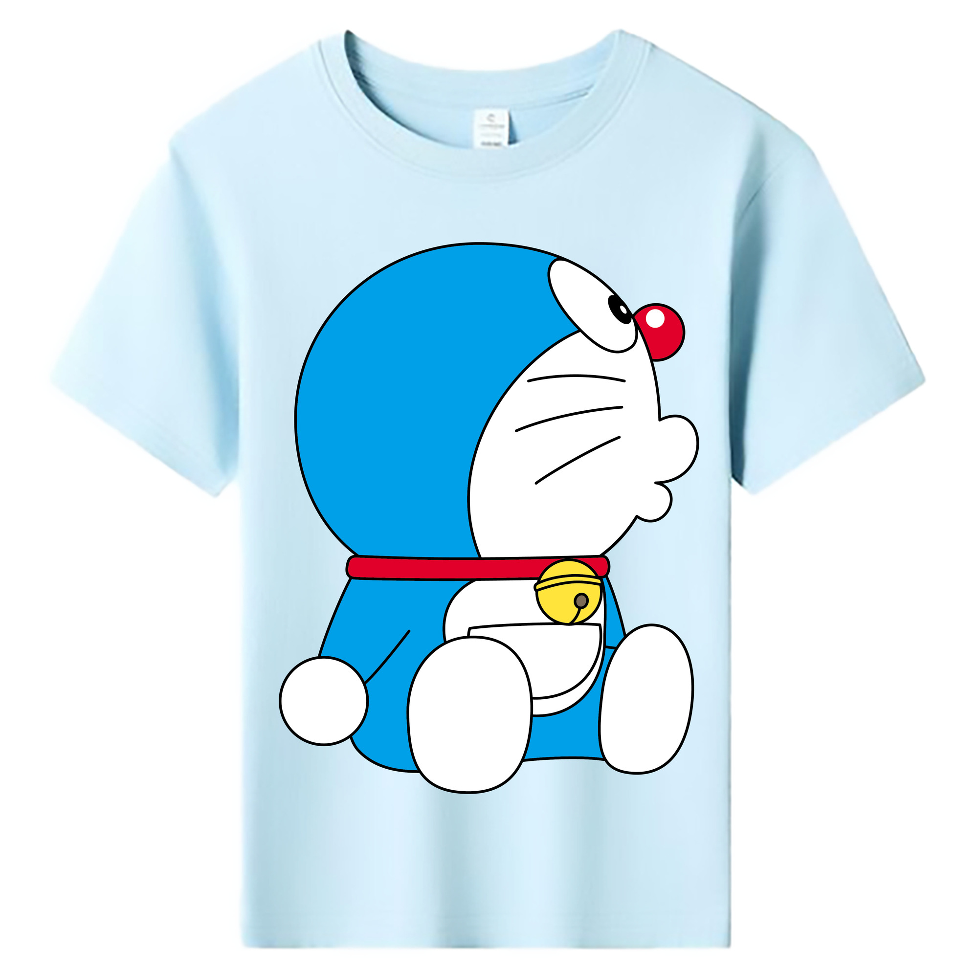 （画像用） ドラえもん Doraemon 綿100％キッズTシャツ（フロントプリント）